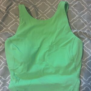 Lime green align tank